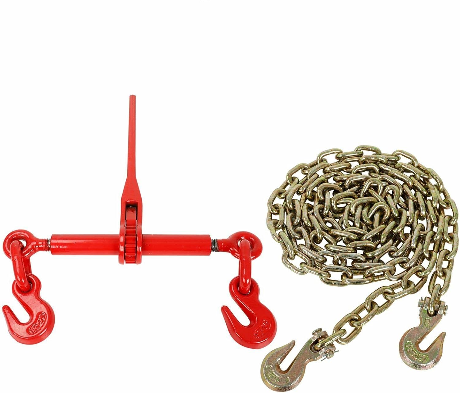 buripes 3/8" x 12' Grade 70 Transport Chain and 3/8" 1/2