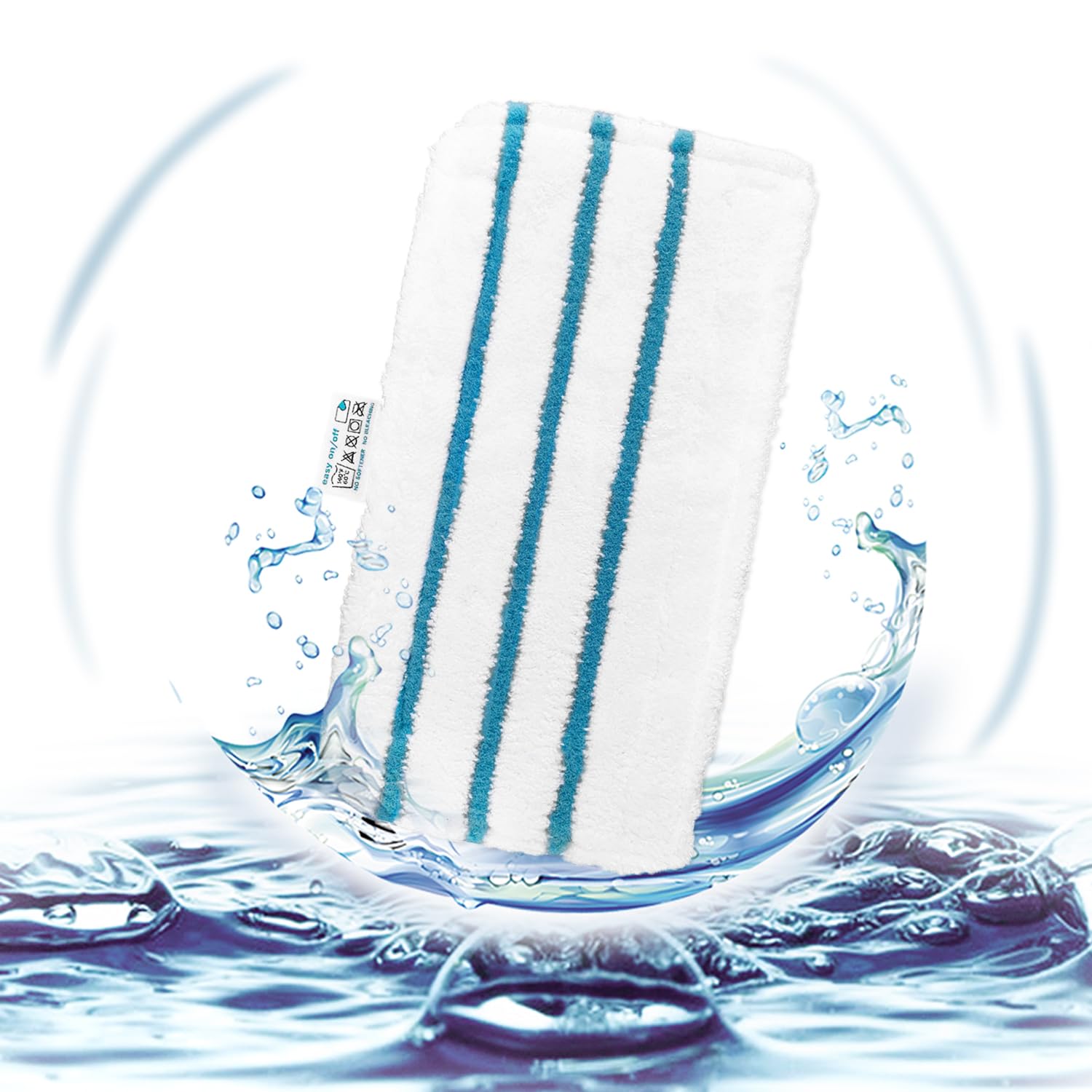 3 Panni Lavabili In Microfibra Per Lavapavimenti A Vapore Black & Decker - Per FSM1610, FSM1630, FSMP20 - Foto 9