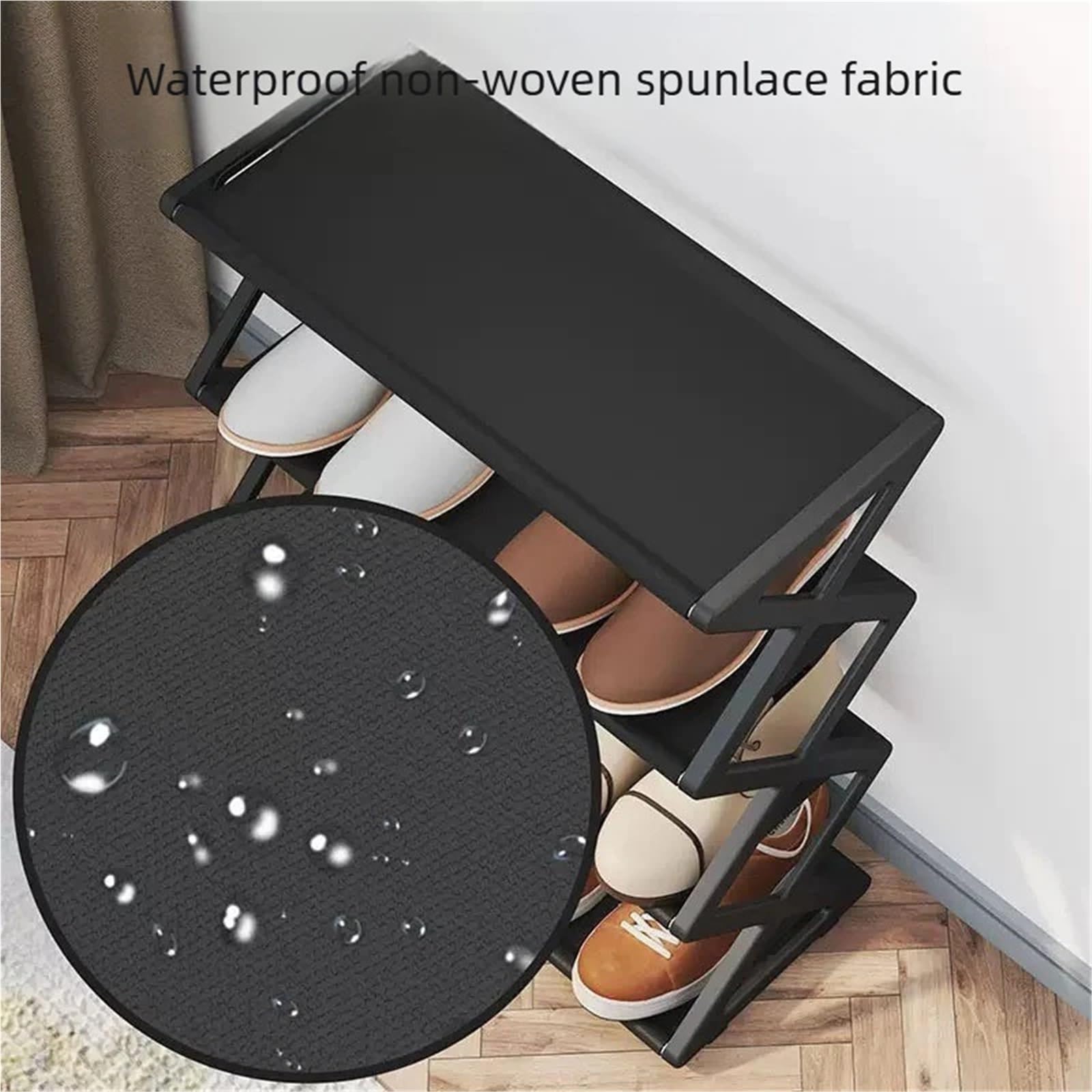 Simple Multi-Layer Shoe Rack Dormitory Dustproof Cabinet
