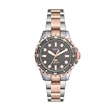 Women's Blue Dive Quartz Stainless Steel Three-Hand Watch