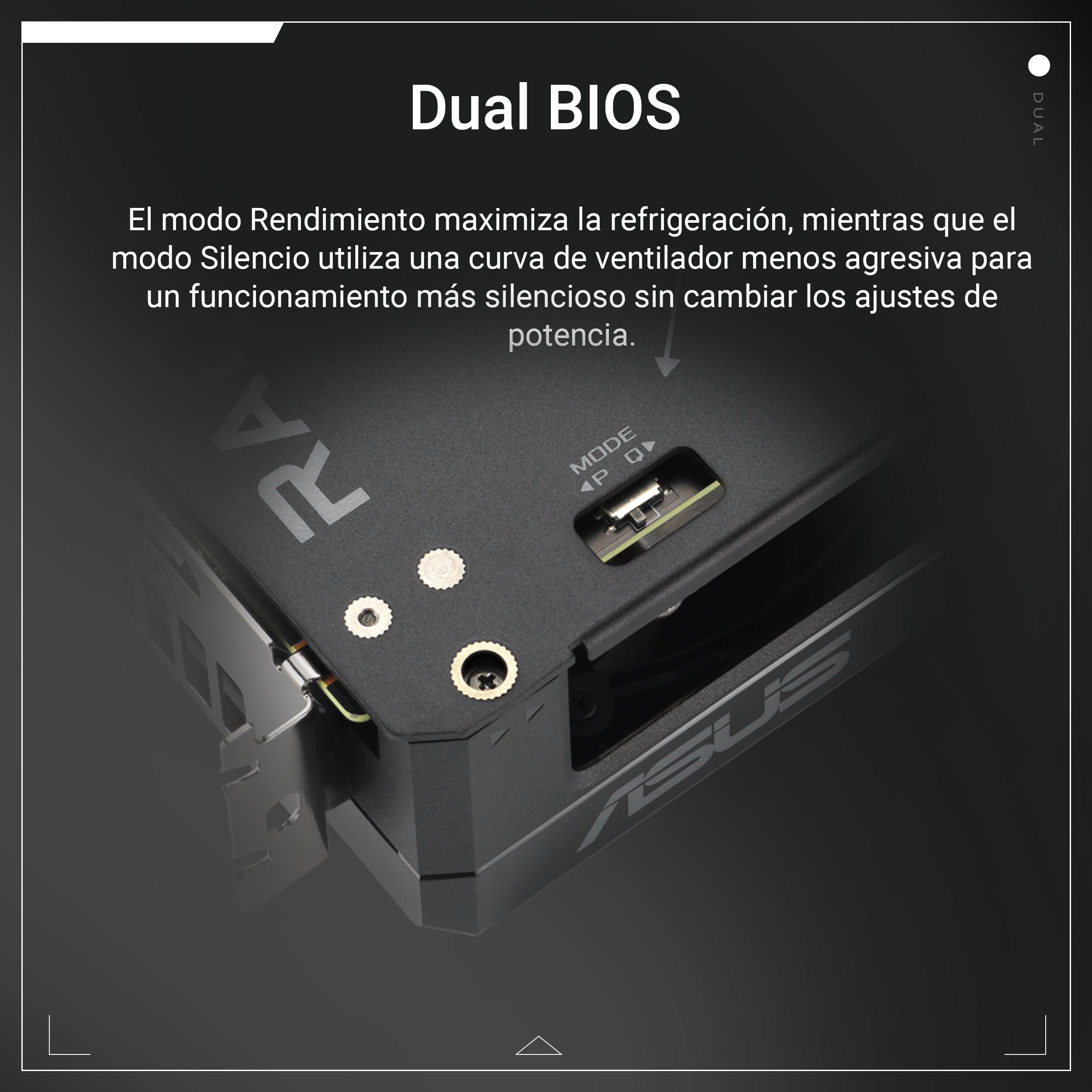 ASUS Dual Radeon RX 9060 XT 8 GB GDDR6 - Tarjeta gráfica (PCIe 5.0, HDMI 2.1b, DisplayPort 2.1a, diseño de 2.5 Ranuras, Ventilador Axial-Tech, tecnología 0dB)