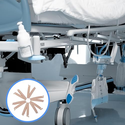 Miniatura 8 de EXCEART Clips para bolsa de ostomía, bolsas de drenaje de ostomía, bolsa de colostomía, cierre de abrazadera, abrazaderas de sellado, clips de