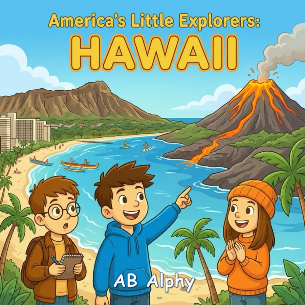 America’s Little Explorers: Hawaii: Exploring Islands, Volcanoes, and Aloha Adventures with Leo, Max, and Nora: 5