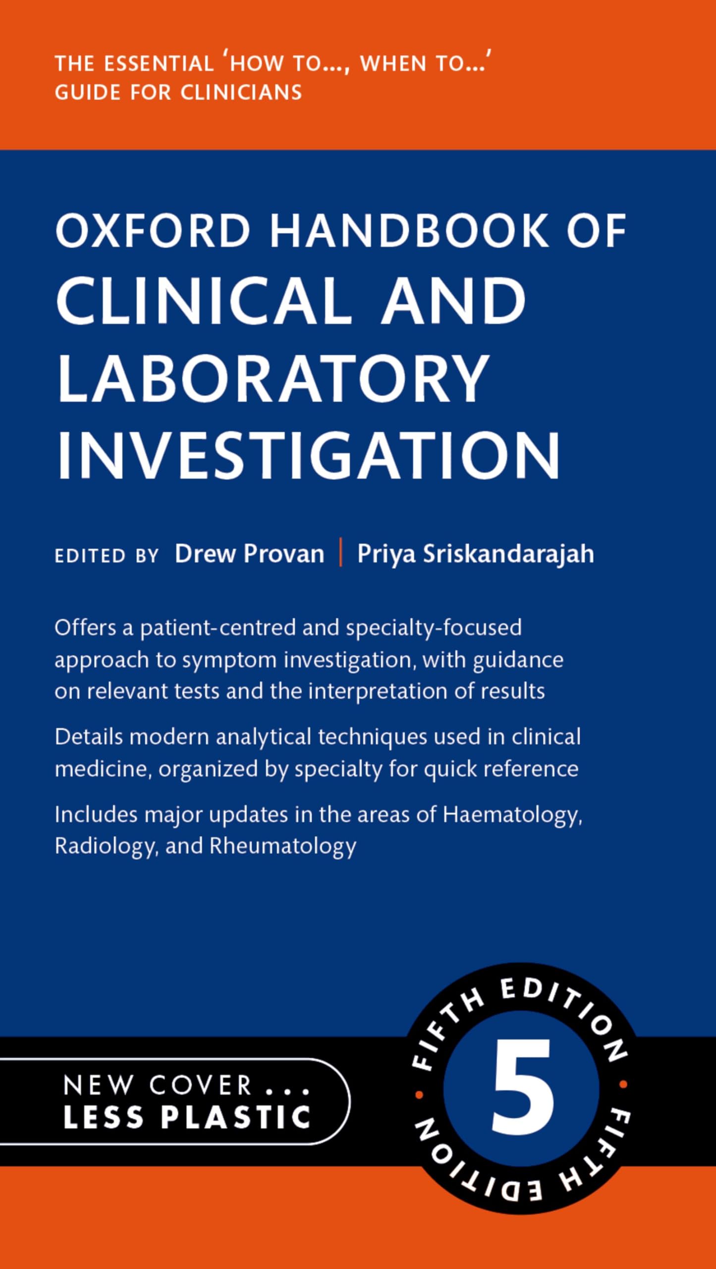 Oxford Handbook of Clinical and Laboratory Investigation (Oxford Medical Handbooks)