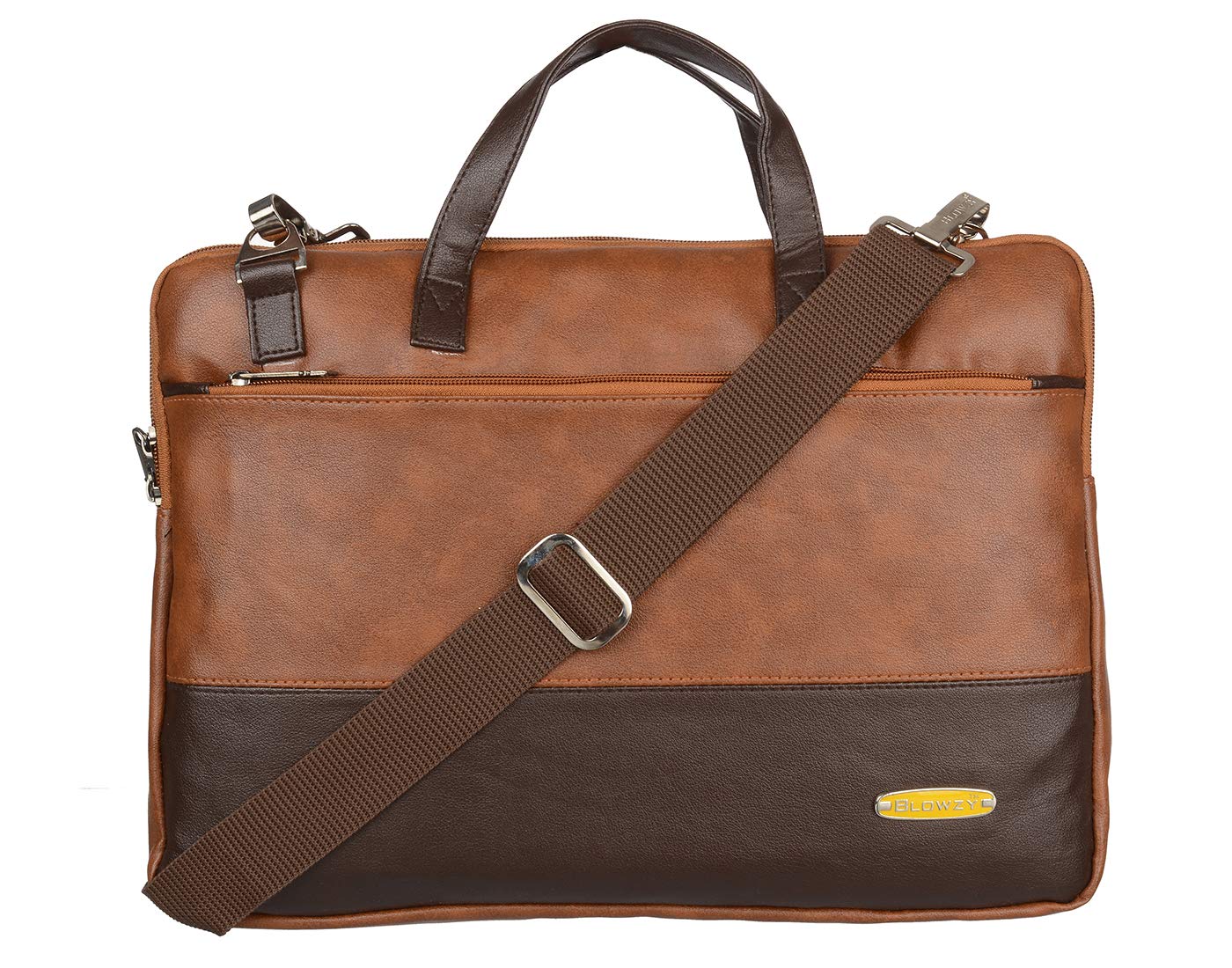 Good Friends Blowzy Bags Laptop Messenger Bags for Men, Laptop Bags for Womens, Office Bags for Man, Laptop Briefcase, 15.6 inch Laptop Bag (Tan) (B088LG4CYY) Amazon Price History, Amazon Price Tracker