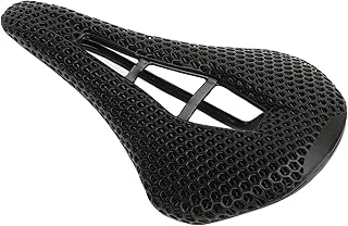 Selim de Bicicleta, Selim de Bicicleta Integrado 3D Ergonômico Oco Ultraleve Confortável Selim de Bicicleta de Fibra de Carbono para Mountain Bikes Bicicletas de Estrada