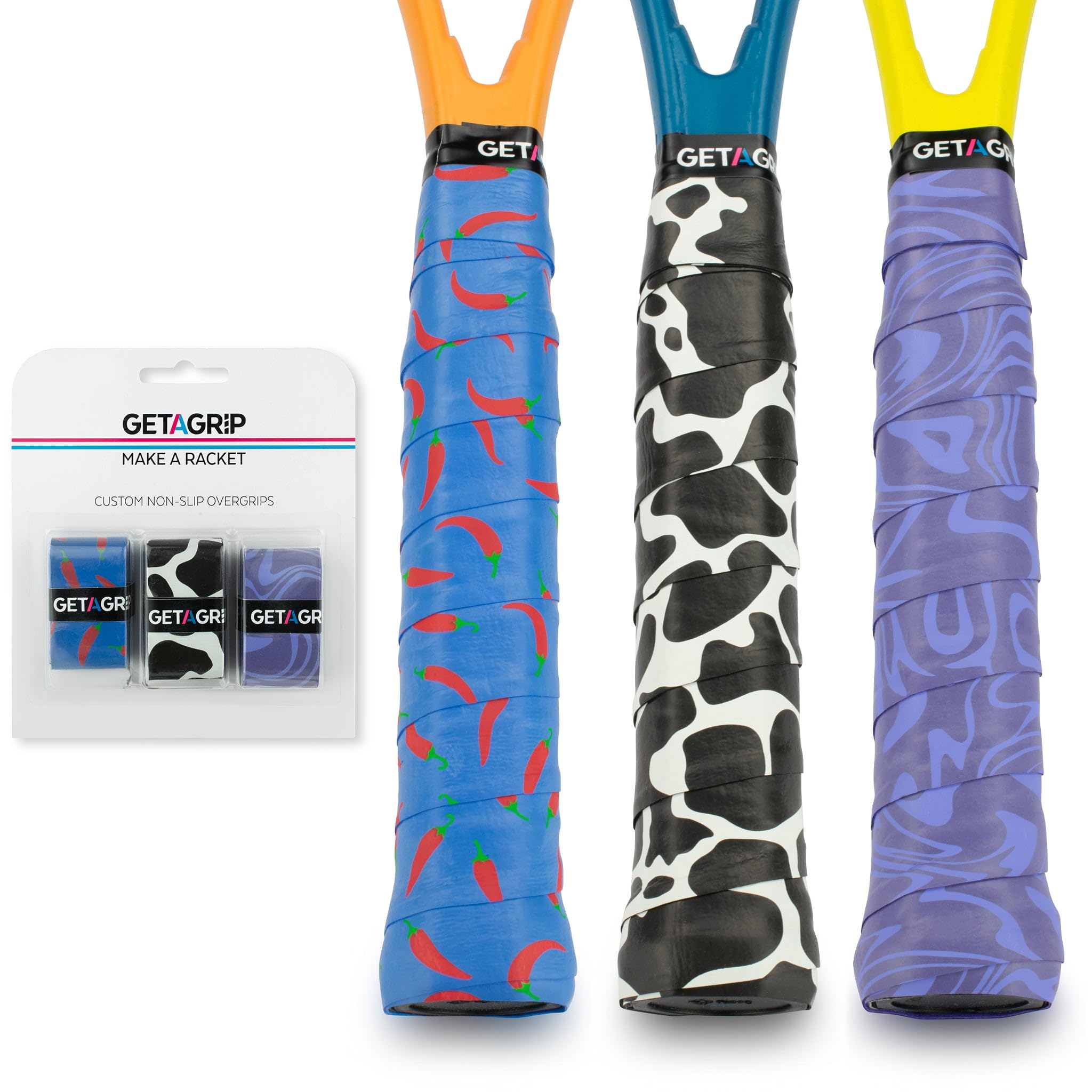 Surgrip Customisé Pour Raquettes De Tennis - Overgrip De Tennis