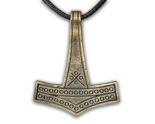 Miniatura 8 de Baldur Jewelry - Large Thor's Viking Celtic Knot Knotwork Thors Hammer Necklace Pendant - Mjölnir Viking Norse God Thor Hammer Pendant Viking