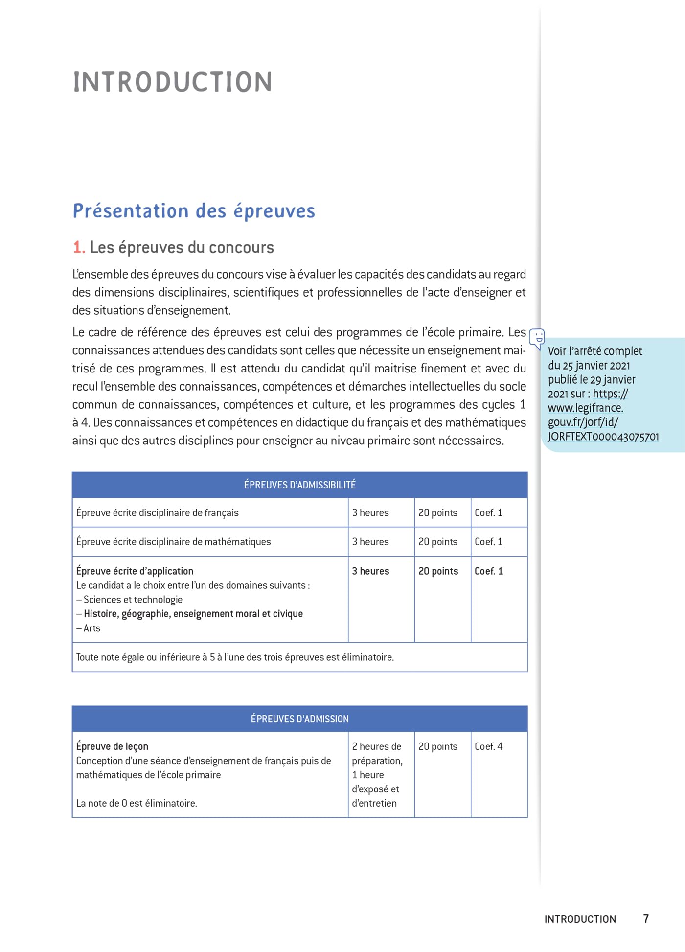 Histoire-Géographie-EMC- CRPE 2026-2027 - Epreuve écrite d'admissibilité - L3 et M2