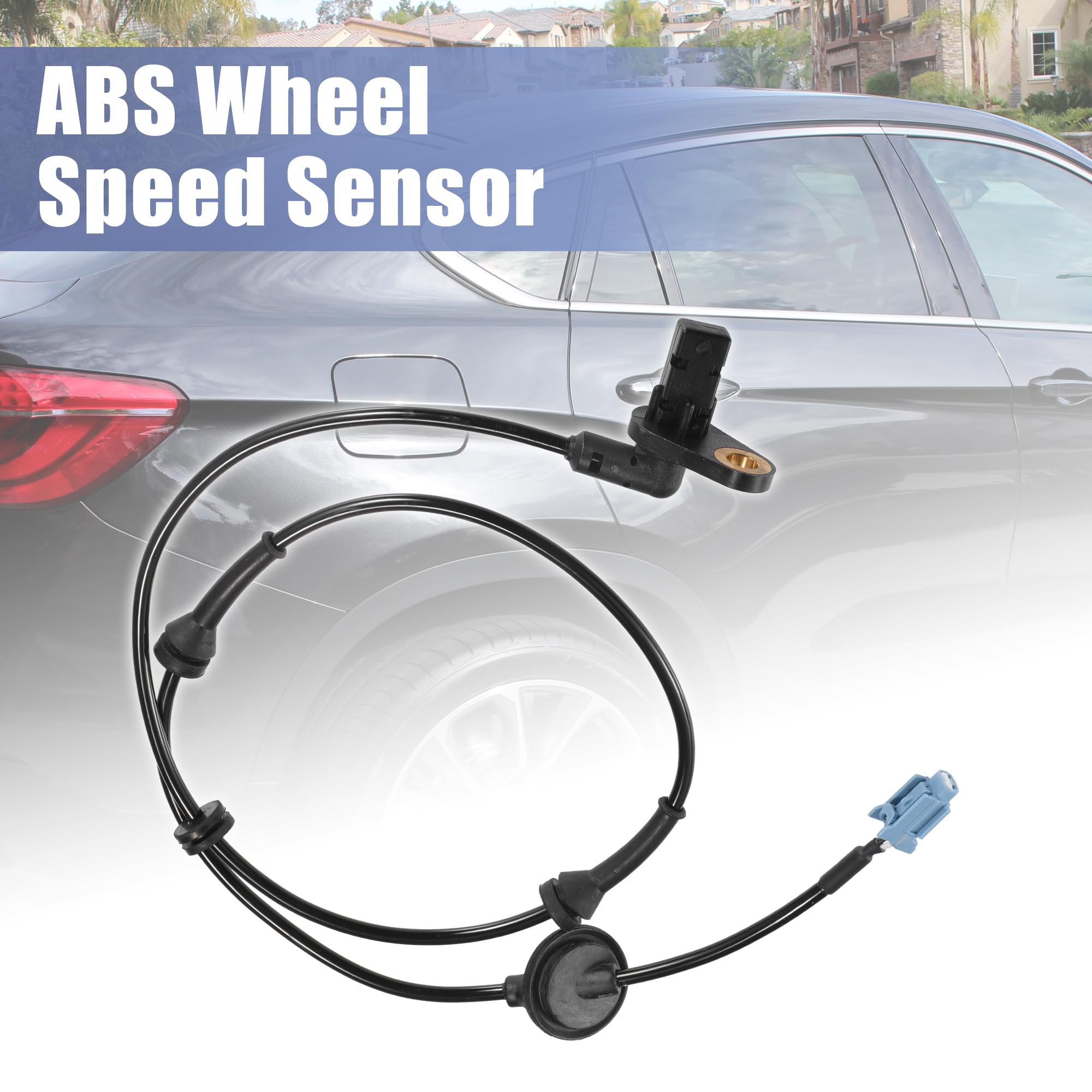 X AUTOHAUX Car ABS Wheel Speed Sensor Front Left No.47911EQ010 for
