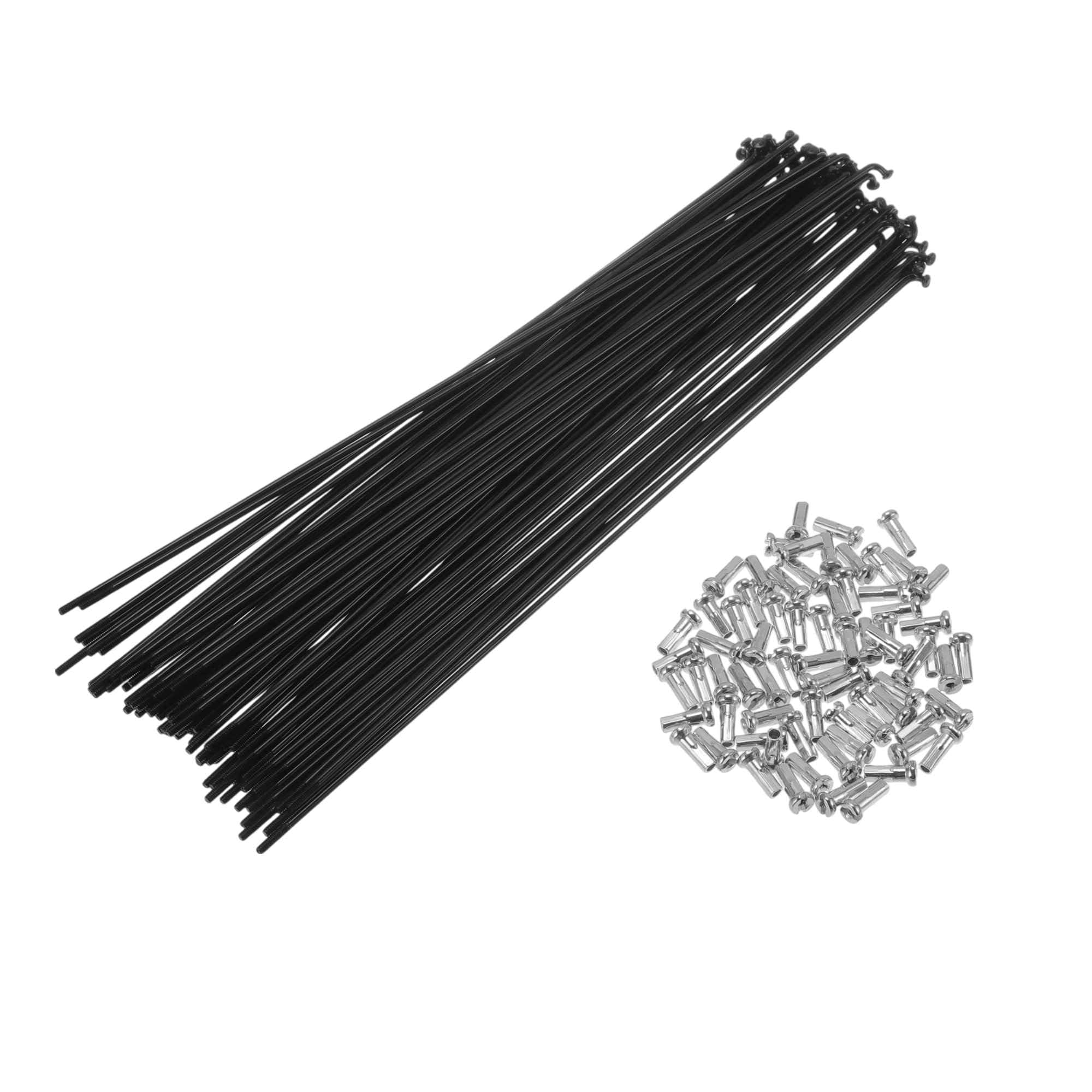HOPESPANNER 72 Set 14G Bicycle Spoke 235mm Bike Wheel Spoke Carbon Steel Black โ image 1