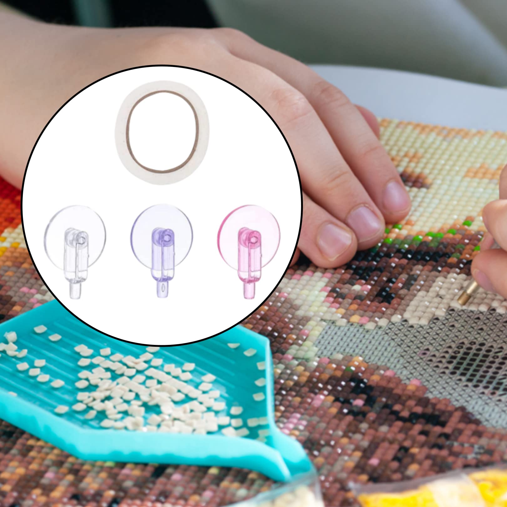 Acheter Accessoires Resin Crafts Résine Diamant Peinture Stylo 5D Diamant Point De Peinture