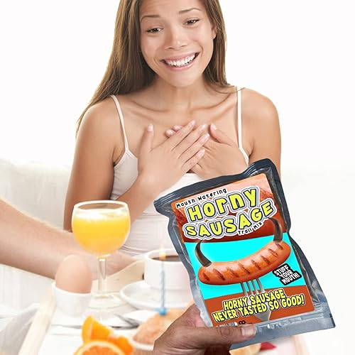 Miniatura 7 de Horny Sausage Gourmet Trail Mix - Regalos de comida premium para hombres - Regalo de salchicha para amantes de la salchicha - Idea de cesta de
