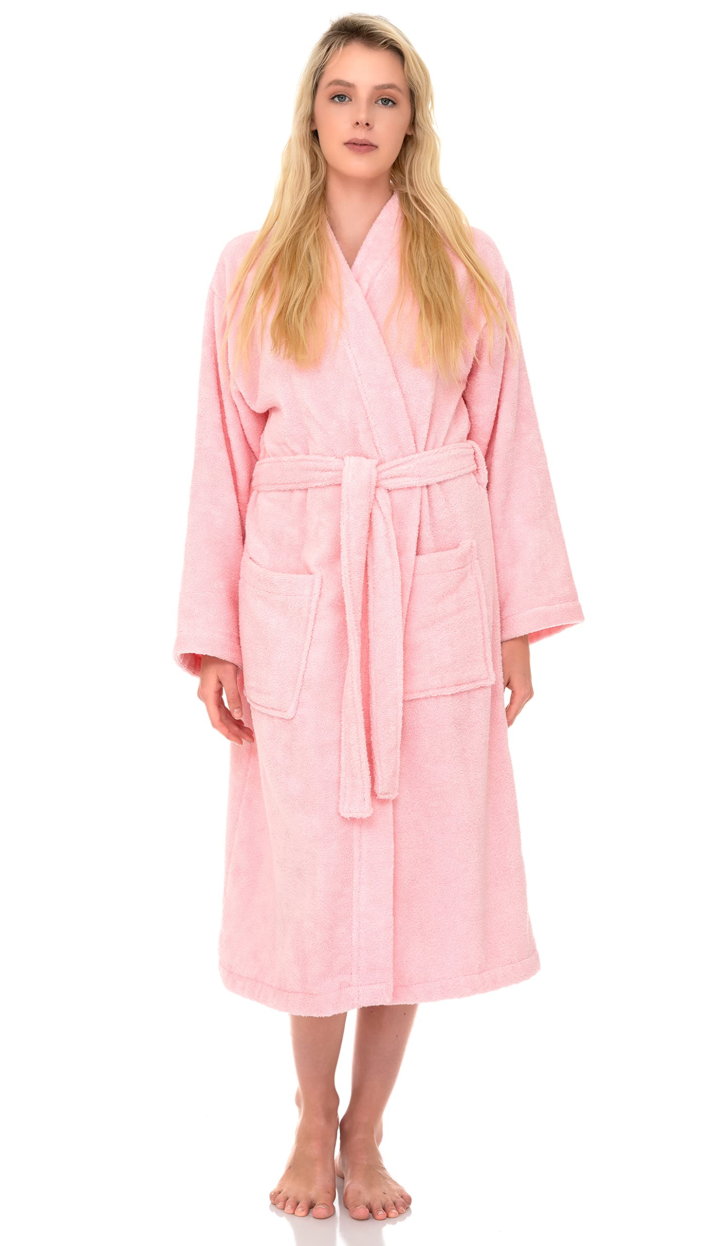 towelselections womens robe cotton luxury bathrobe for women soft terry cloth towel robes for women xs to xxl
