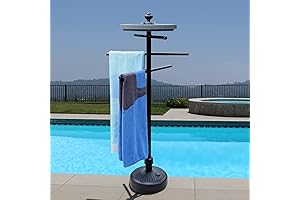 Hardworking Rack for Your Poolside Essentials!