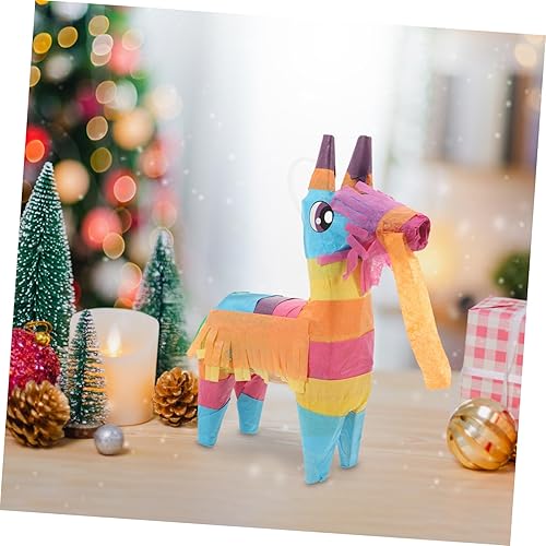 Miniatura 6 de Piñata mini sensorial, piñatas mexicanas, burro cinco de mayo, fiestas, recuerdos de fiesta, centros de mesa para huevos de Pascua precargados con