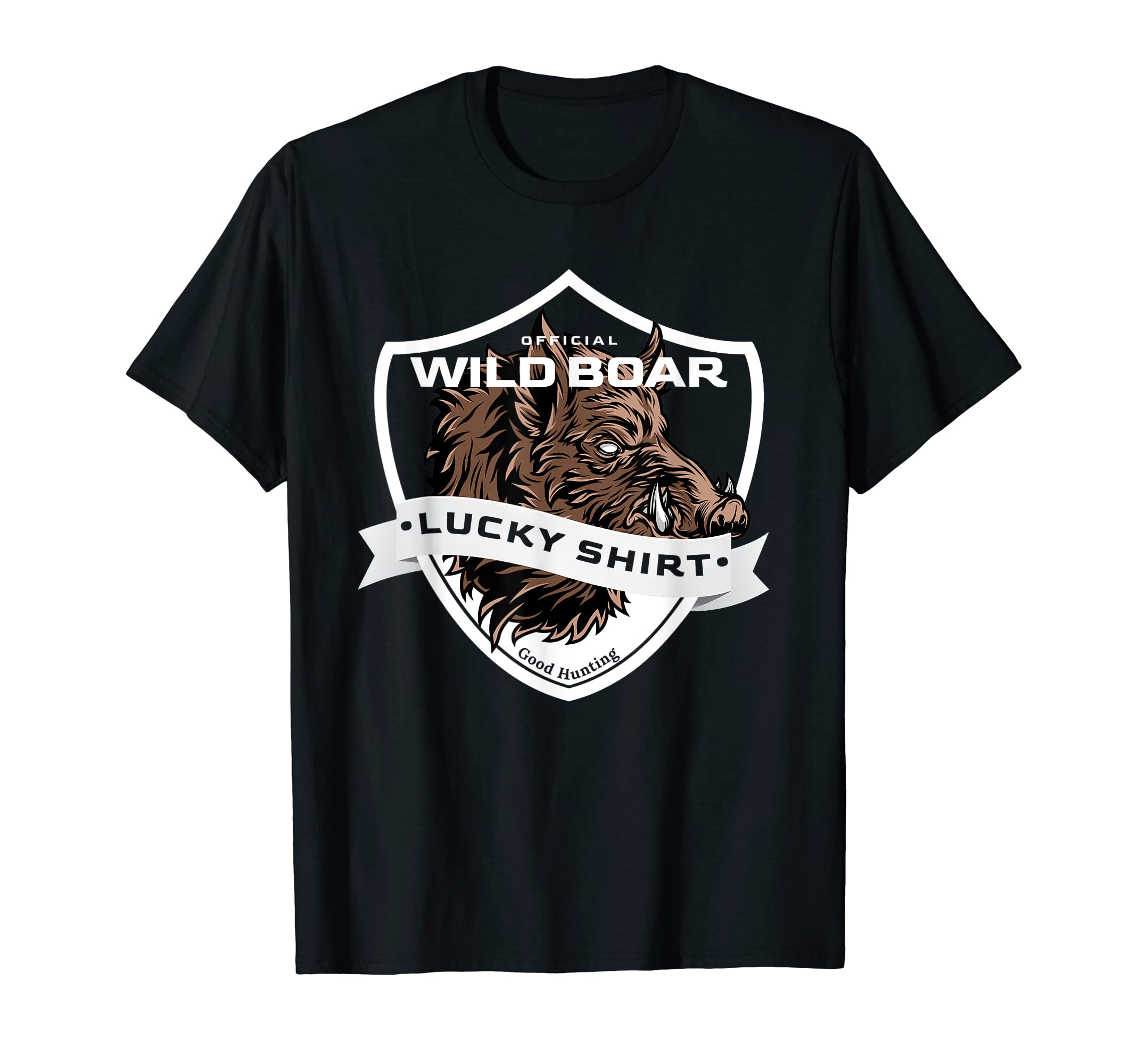 Wild Boar Hunting Gear and Hunter AccessoriesWild Boar Hunter Lucky Shirt for Wild Boar Hunting T-Shirt