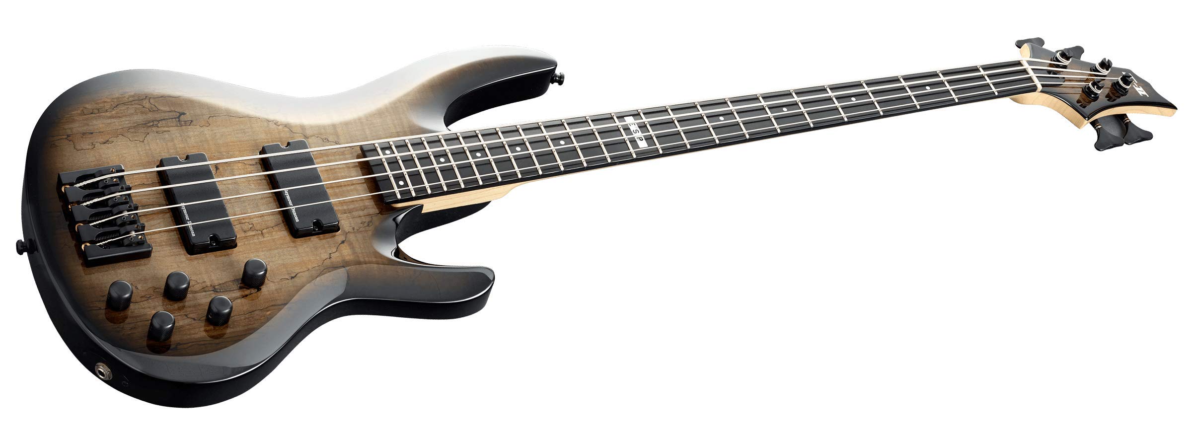 ESP E-II ボトムライン 4弦エレキベース ブラックナチュラルバースト ESP E-II ボトムライン 4弦エレキベース ブラックナチュラル