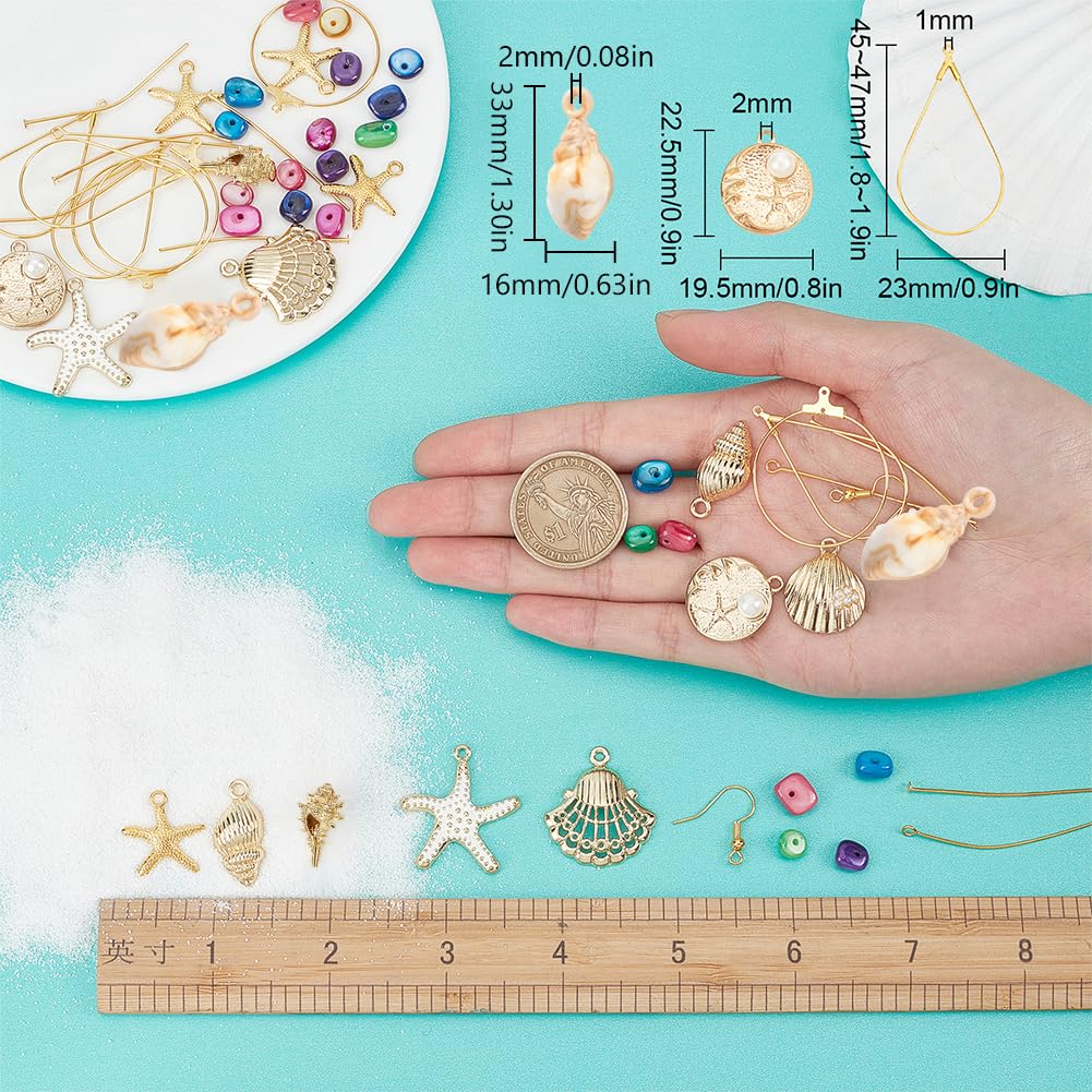 Kit DIY Boucles D'oreilles Style Bohème - 10 Paires à Créer Avec Attrape-rêves, Plumes, Perles