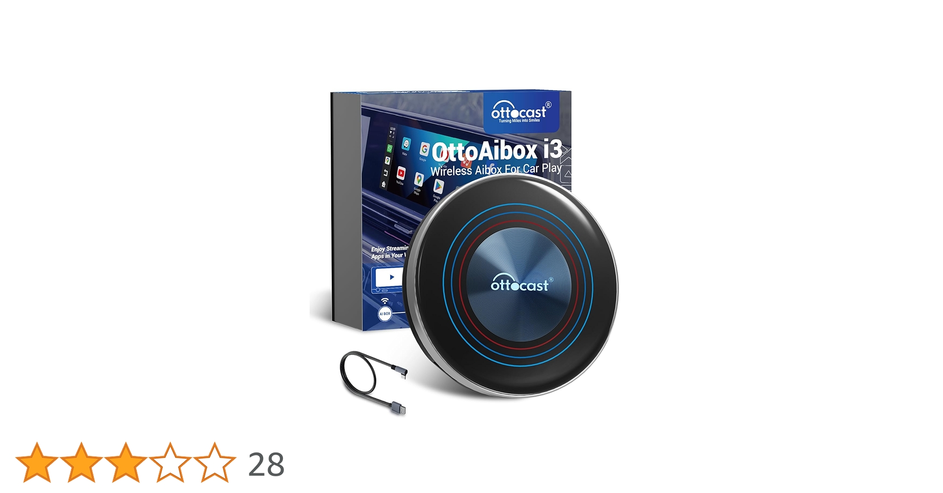 新品 Ottcast OttoAibox i3 オットキャスト Amazon.co.jp: オットキャストOttoAibox i3 Ottocast CarPlay AI