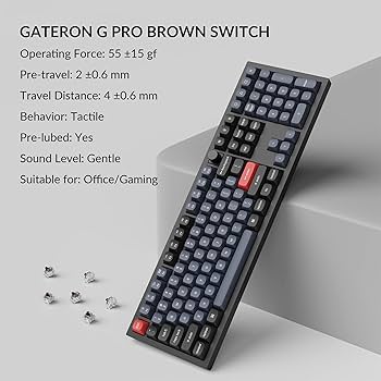 Amazon | Keychron Q6 有線カスタムメカニカルキーボードノブ