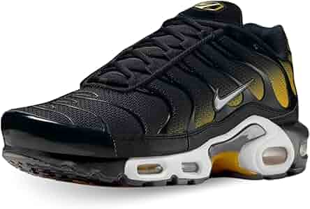 靴 Nike Air Max Plus Black/University Gold The Nike Air Max Plus Receives 