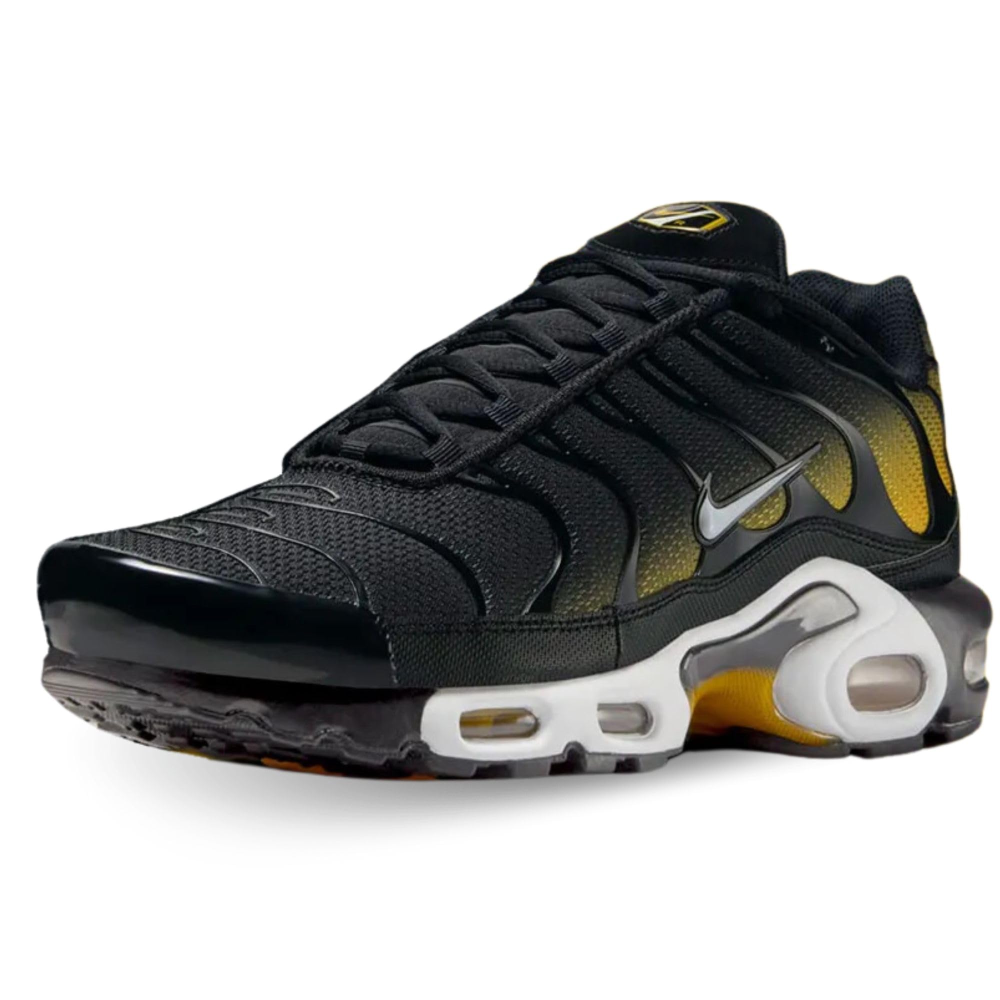 NikeAir Max Plus Men's Shoes (DM0032-013, Black/University Gold/White)