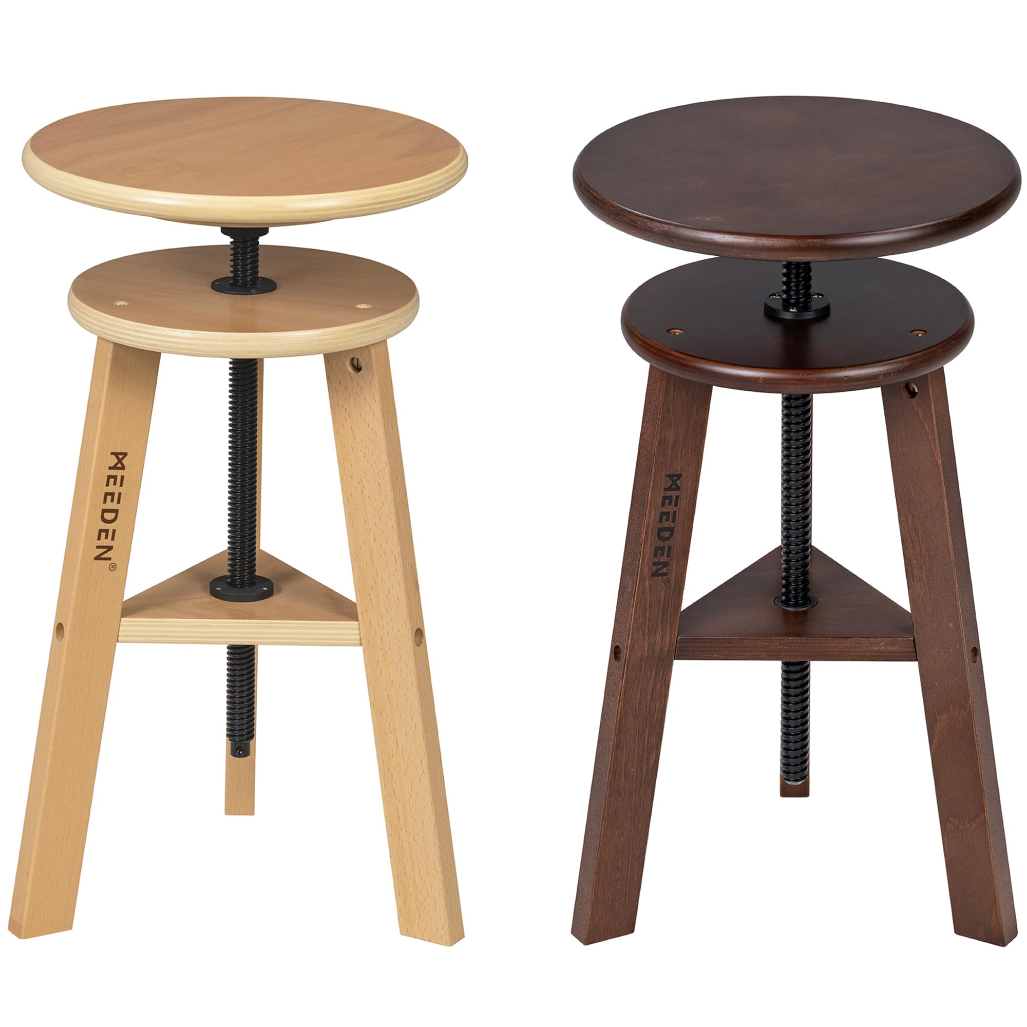 Amazon.com: MEEDEN EEDEN Wooden Drafting Stool with Adjustable