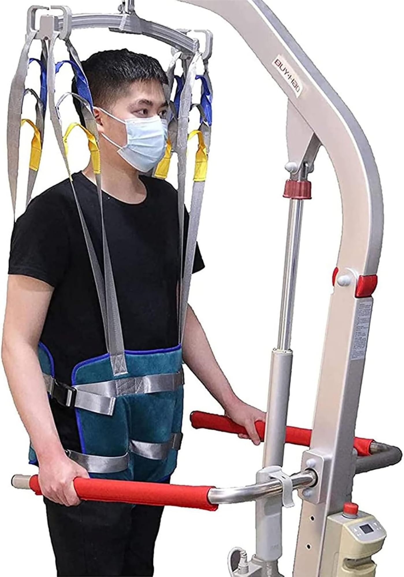 Arnés universalconfort, Arnés De Elevación De Paciente De Cuerpo Completo, Cinturón Médico para Andar,Cinturón para Caminar Asistido por El Paciente, para Enfermería,Anciano, Discapacitado(Medium)