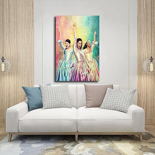 Vista 15 de Shruan Anastasia - Póster en lienzo musical de Viajes al pasado con encantadoras obras de arte, arte de pared, pinturas impresas para sala de estar