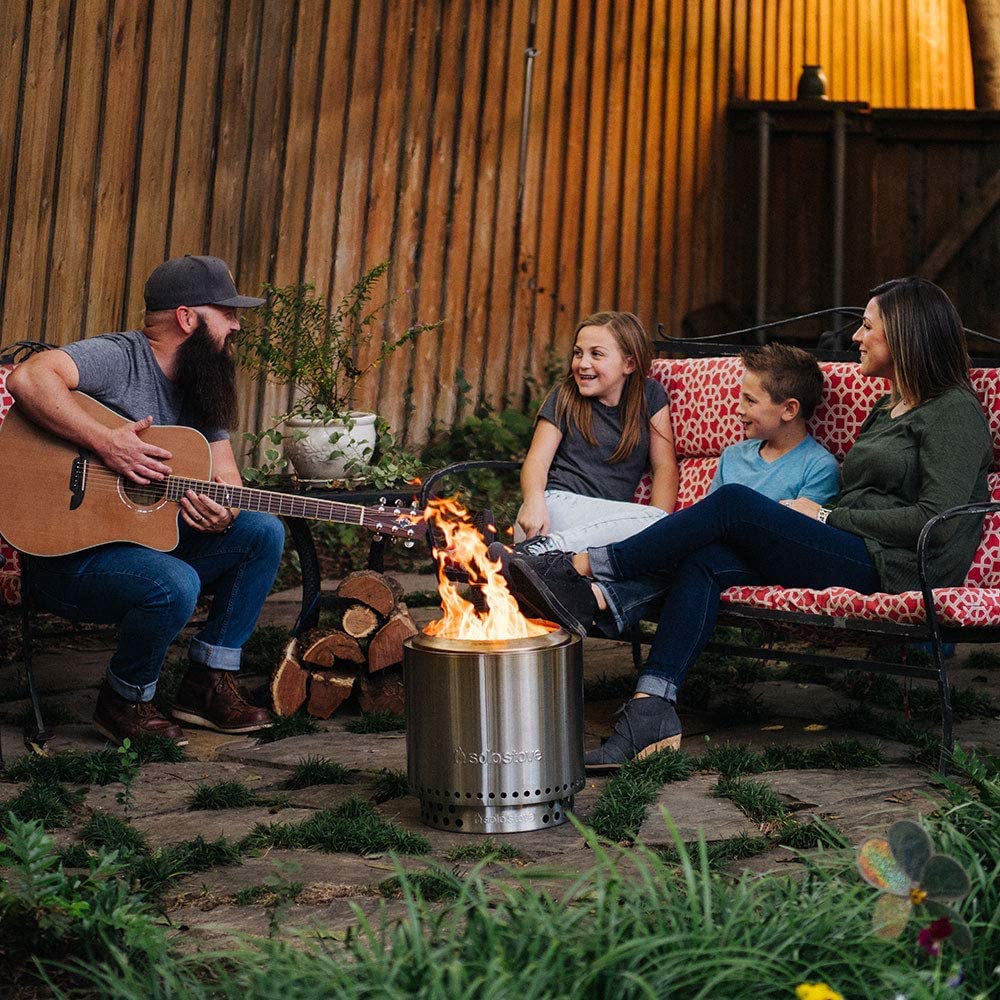 Solo Stove Ranger with Stand Portable Fire Pit Stainless Steel Portable