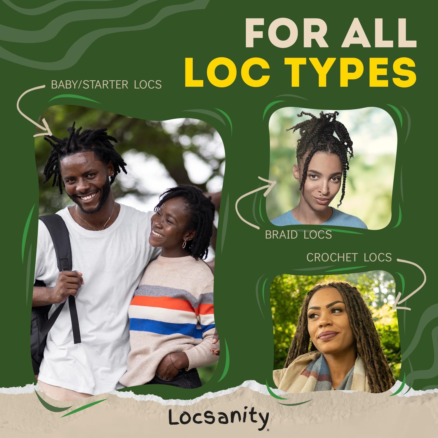 Locsanity Spray hidratante diario para rastas, hidratante para el cuero cabelludo de maracuyá, spray para rastas, spray refrescante para rastas, rastas, Sisterlock, Microlock, encrespamiento