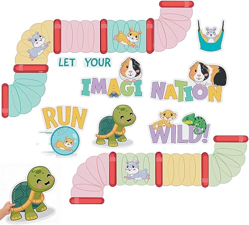 Fun Express Classroom Pets Wall Statement Piece - 20 Pc