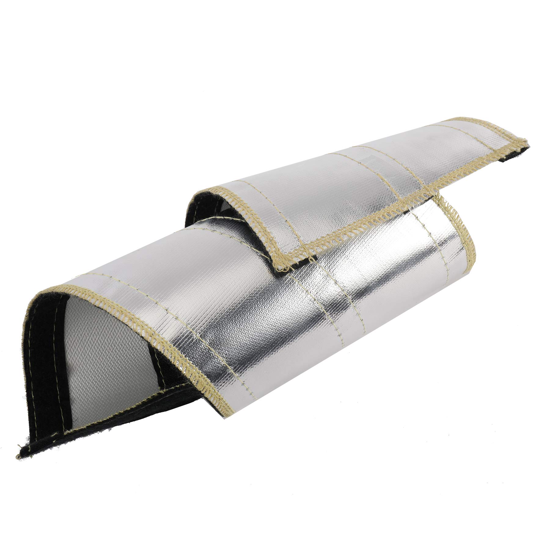 AuInLand 2 Packs Starter Heat Shield, Heat Shroud Sleeve, Heat Shield  Sleeve, Fiberglass Heat Wrap, 7 in × 23.6 in : Amazon.co.uk: DIY u0026 Tools