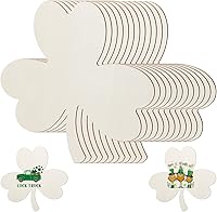 Vista 13 de Anglechic 12 paquetes de 30 centímetros de rebanadas de madera sin acabar con forma de ancla en blanco para manualidades, adornos