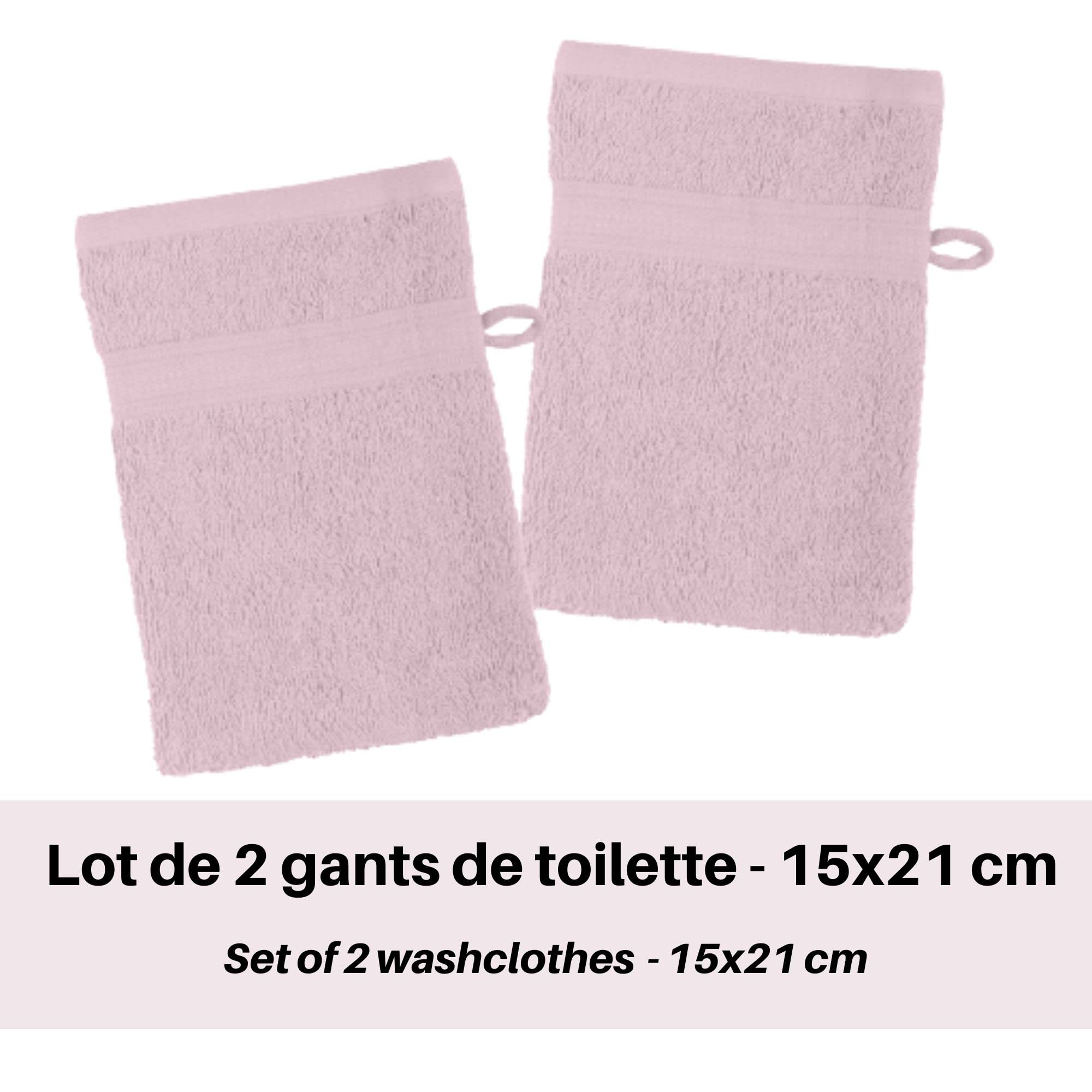Guanti Da Bagno In Cotone Biologico - Set 2 Pezzi 15x21cm, Colore Ecru, Morbidi E Assorbenti - Foto 8