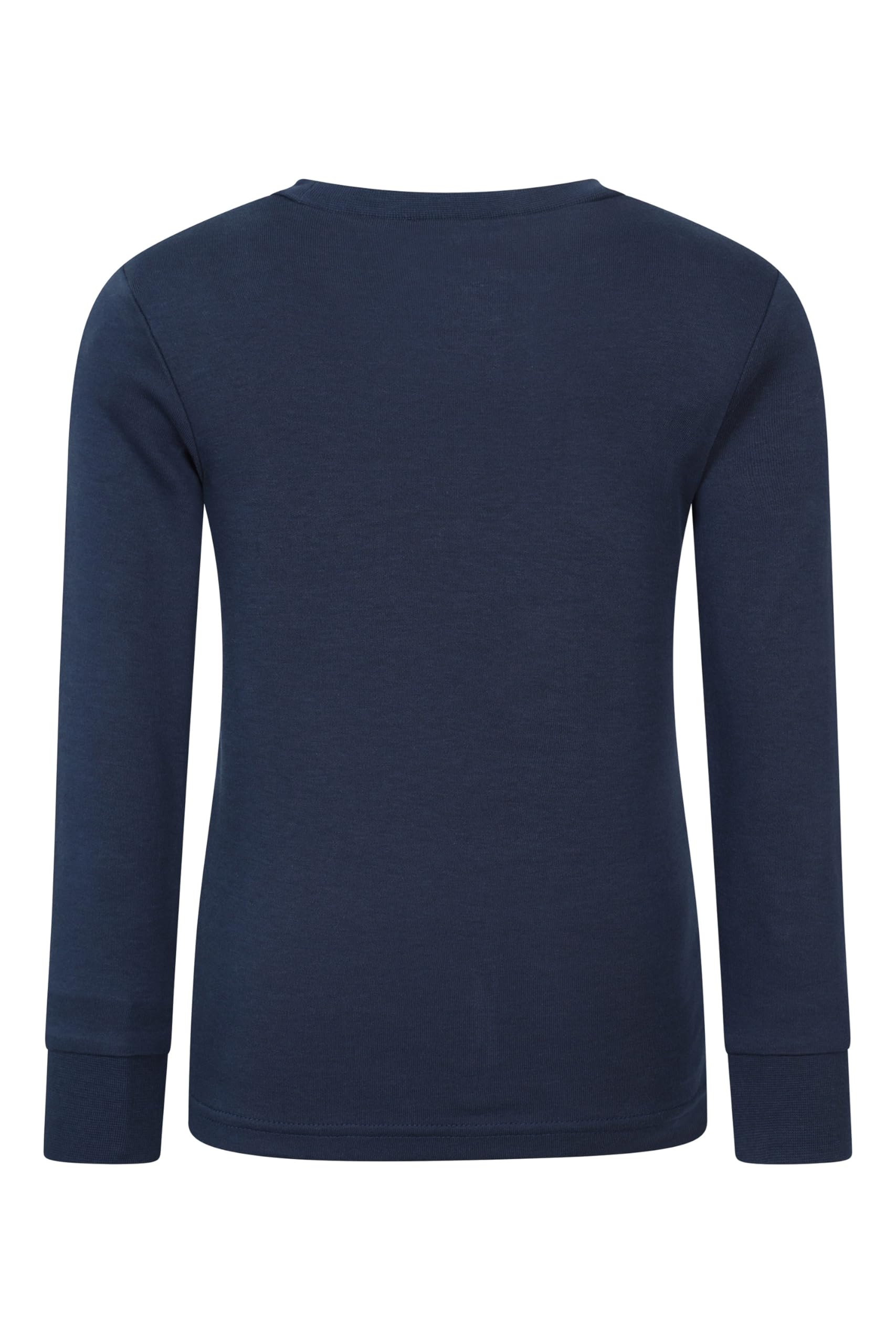 Mountain Warehouse Meribel Ensemble haut et pantalon thermiques pour enfants – 100 % coton, léger et respirant, garçons et filles – Automne hiver, extérieur, voyage et randonnée