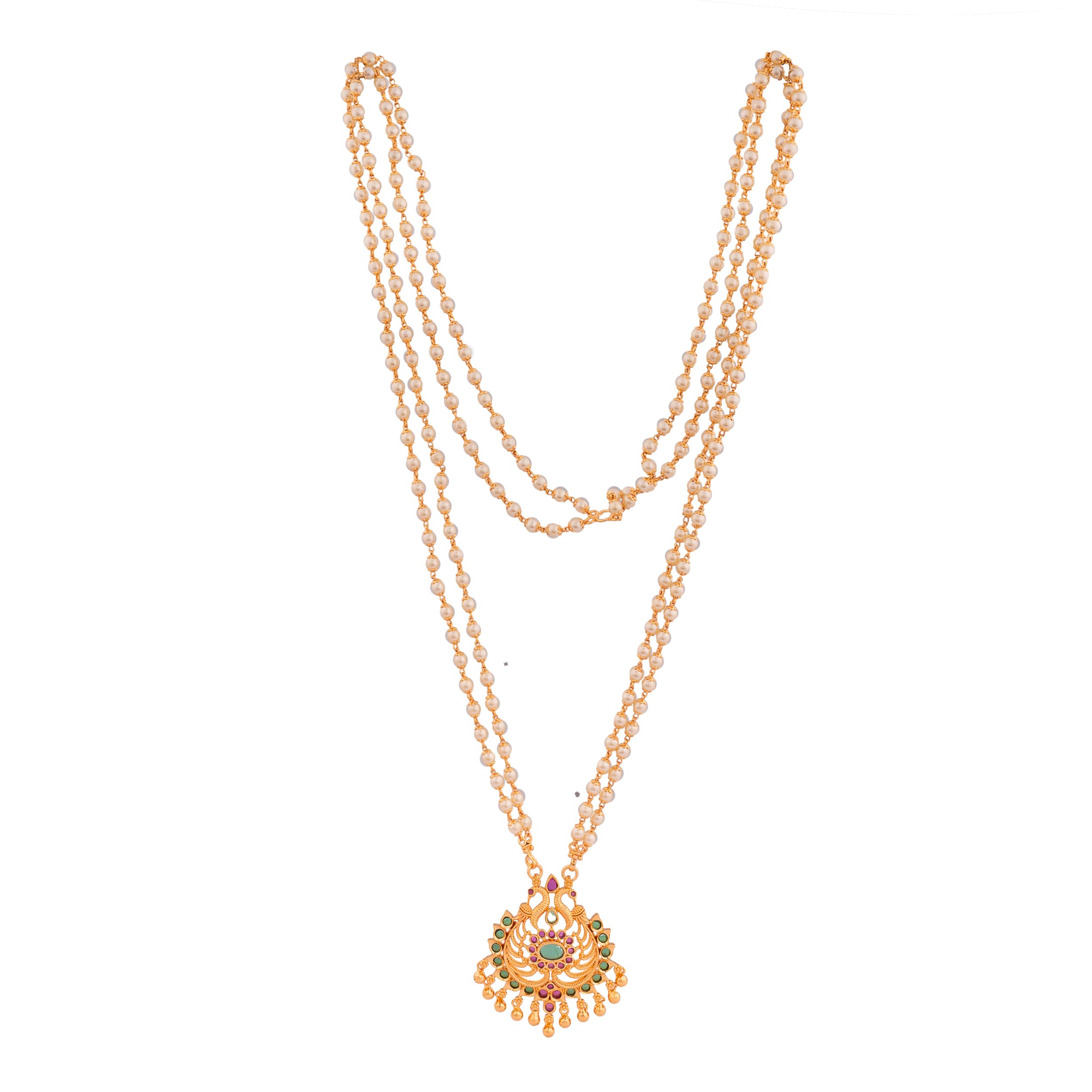 See full amazon price history chart for Radhas Creations Traditional Ruby pendant Pearl chain Necklace Length 30 inches One Gram Gold Plated For Women and Girls no.944 Radhas Creations Traditional Ruby pendant Pearl chain Necklace Length 30 inches One Gram Gold Plated For Women and Girls no.944 (B09K3RD2NP) Amazon Price History, Amazon Price Tracker