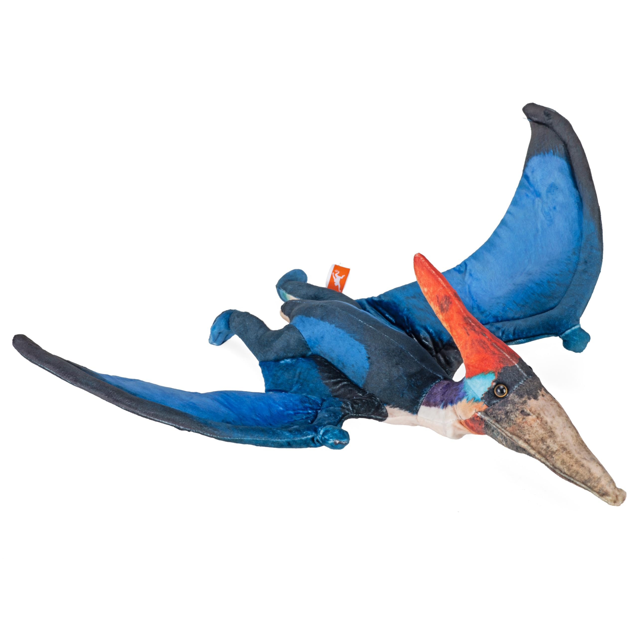 Wild Republic Artist Collection Dino Pteranodon, Geschenk für Kinder, 38 cm, Plüschtier, Füllmaterial besteht aus versponnenen recycelten Wasserflaschen