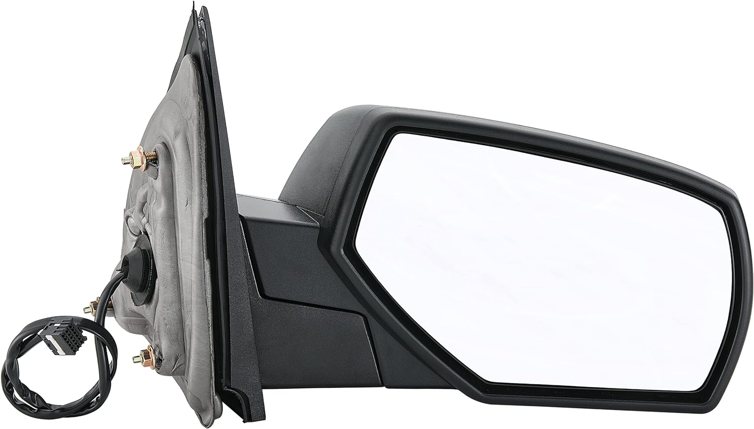 Side View Mirror Replacement Fit for 2014-2017 for Chevy Silverado 1500 for GMC Sierra 1500 Black Power Adjustment Heated Manual Folding Right Door Side Mirror