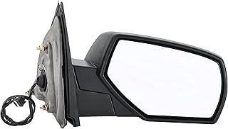 ZAPOSTS Side View Mirror Replacement Fit for 2014-2017 for Chevy Silverado 1500 for GMC Sierra 1500 Black Power Adjustment Heated Manual Folding Right Door Side Mirror