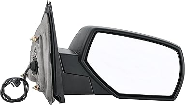 Side View Mirror Replacement Fit for 2014-2017 for Chevy Silverado 1500 for GMC Sierra 1500 Black Power Adjustment Heated Manual Folding Right Door Side Mirror