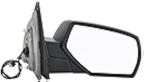 ZAPOSTS Side View Mirror Replacement Fit for 2014-2017 for Chevy Silverado 1500 for GMC Sierra 1500 Black Power Adjustment Heated Manual Folding Right Door Side Mirror