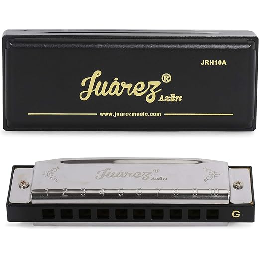 JUAREZ Diatonic Blues Harmonica Key of G