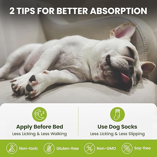 Miniatura 8 de Bálsamo para patas y nariz de perro seguro para lamer con aceite de coco  Protector contra la sal de las carreteras en invierno y el pavimento frío