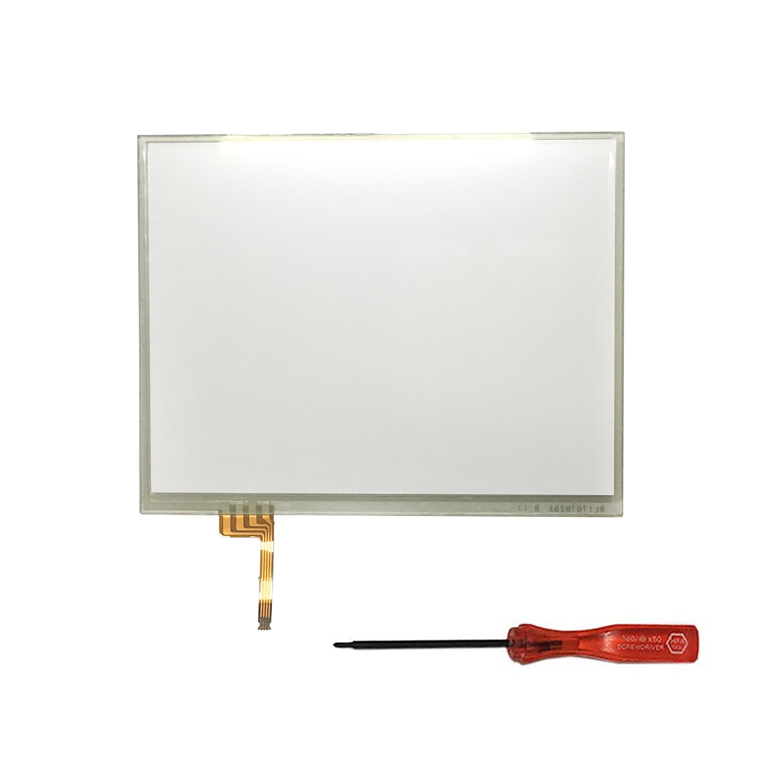 Front Outer Panel Touch Screen Digitizer Repair Replacement Glass Lens (NO LCD Screen) with Y-Tool for Nintendo New 2DS XL LL