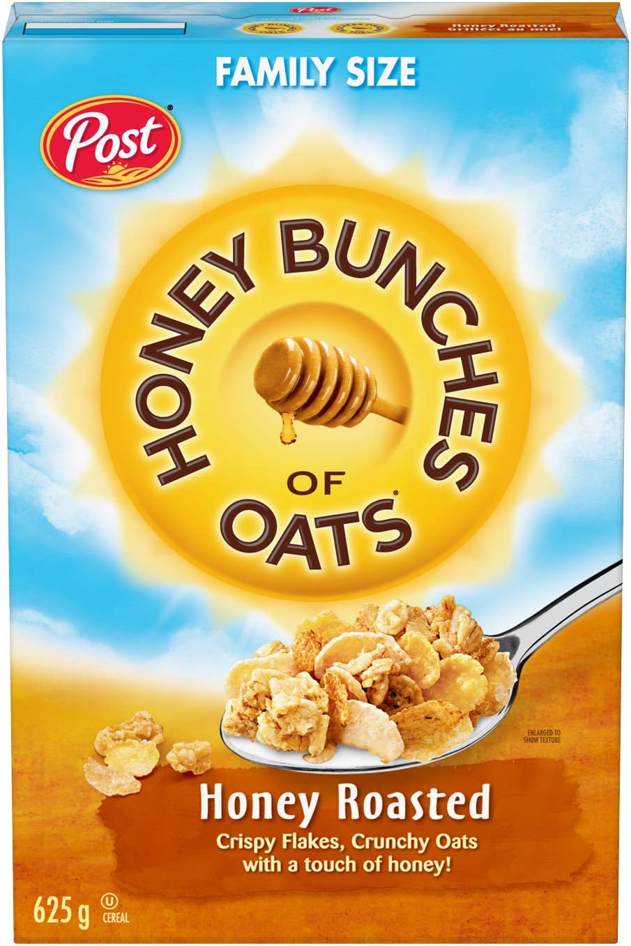 [Amazon.ca] Post Honey Bunches of Oat Honey Roasted Cereal, Family Size