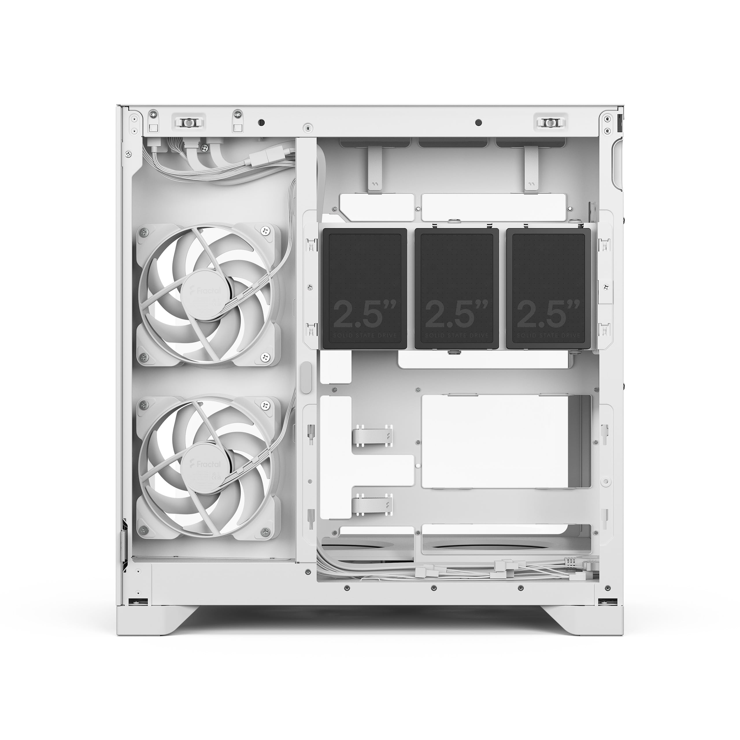 Fractal Design Pop 2 Vision White RGB Caja PC Gaming Doble Cámara ATX