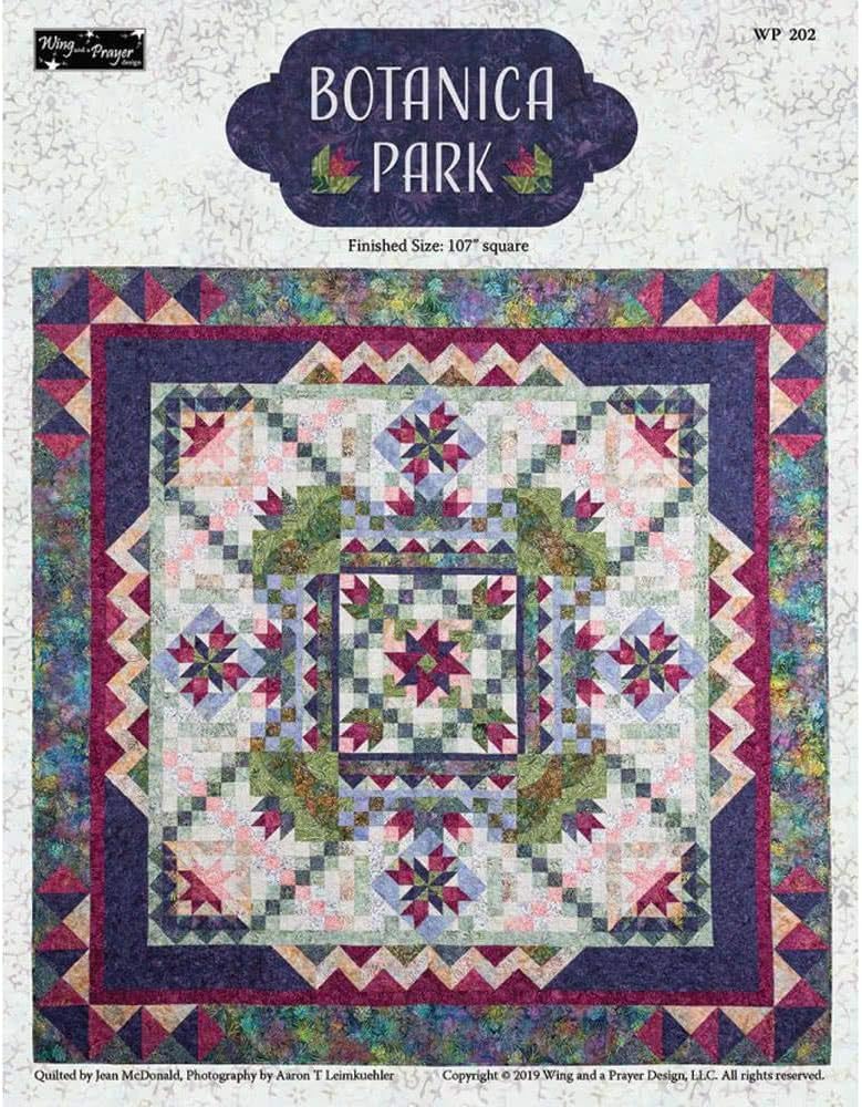Botanica Park Quilt Pattern by Wing and a Prayer