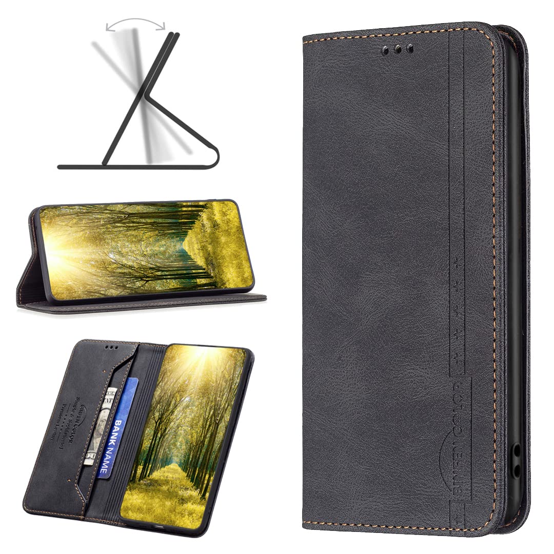 HAOTIAN Cover per Xiaomi Poco X3 PRO/Poco X3 NFC, Pelle Premium